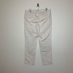 Banana Republic Khaki City Chino Crop Pants